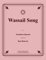 Wassail Song Trombone Quartet cover